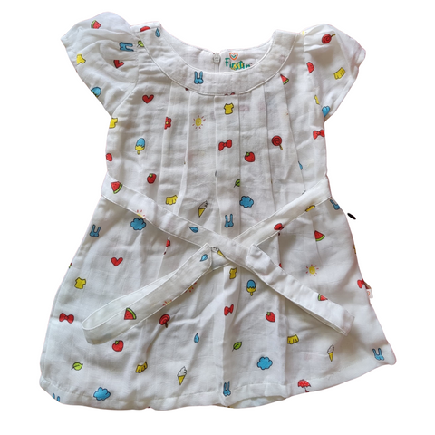 Muslin Frock (6 - 12 Months)