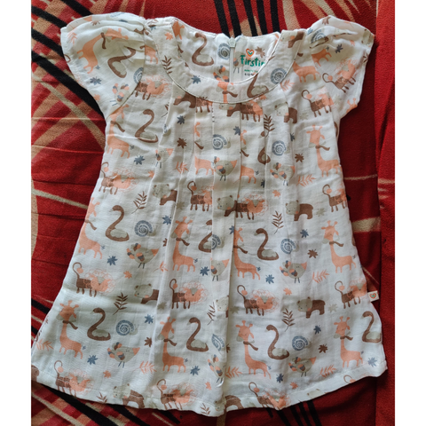 Muslin Frock (6 - 12 Months)