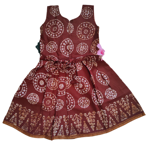 Sungudi Cotton Frock