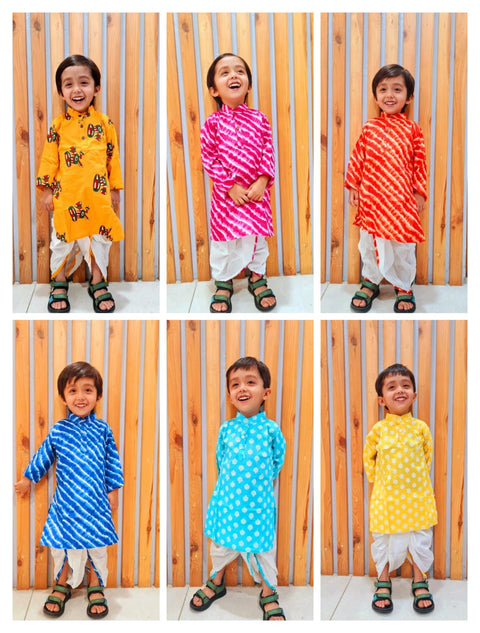 Traditional Dhoti Kurta for boys