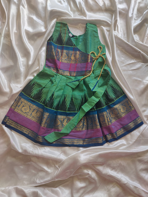 Sungudi Cotton Frock