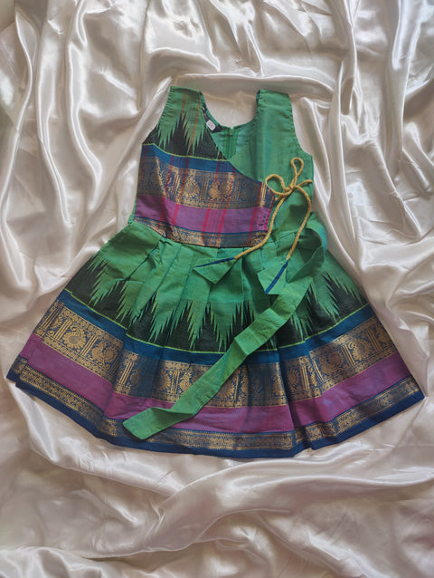 Sungudi Cotton Frock