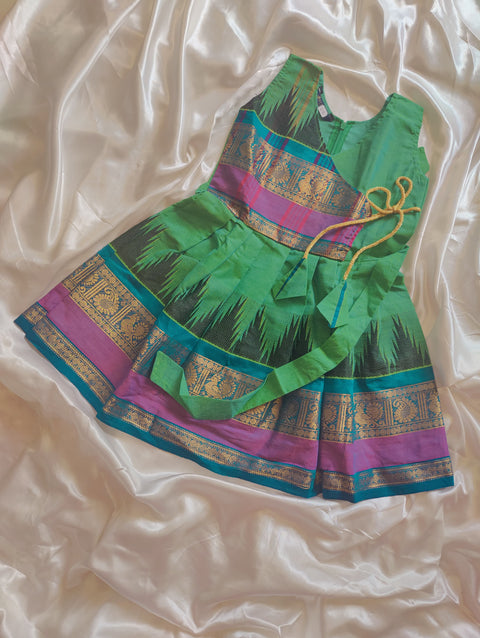 Sungudi Cotton Frock