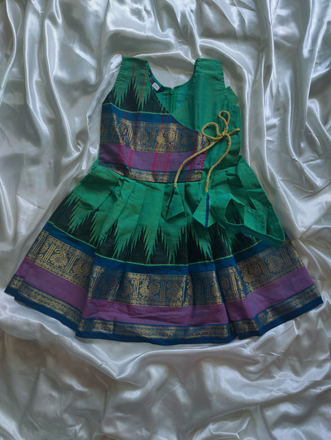 Sungudi Cotton Frock