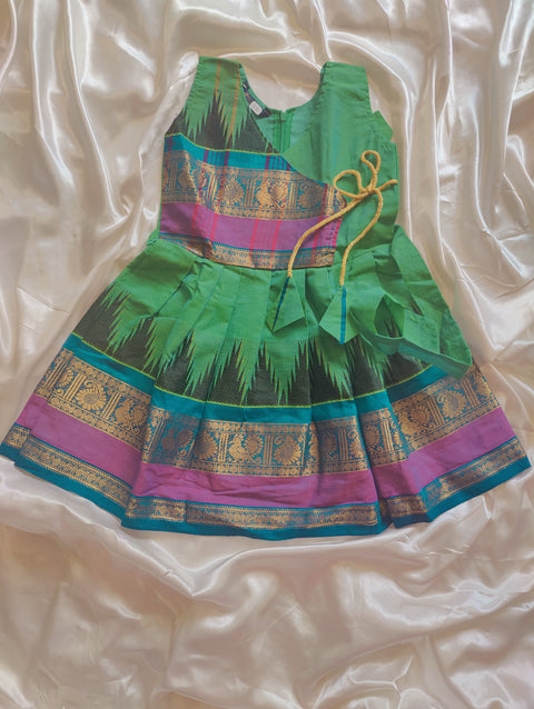 Sungudi Cotton Frock