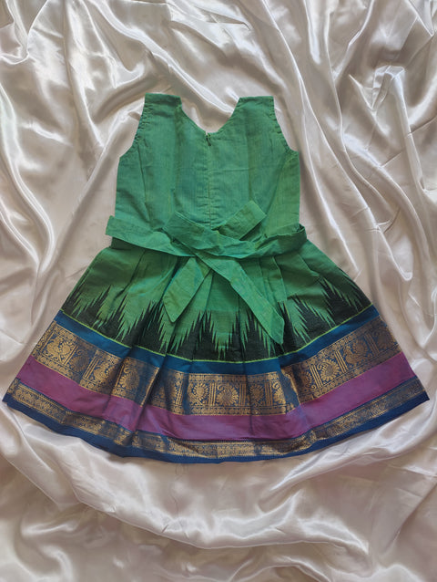 Sungudi Cotton Frock