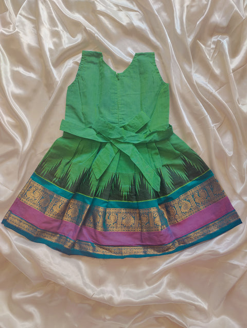 Sungudi Cotton Frock