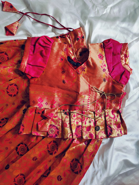 Ghagra Choli in Paithani