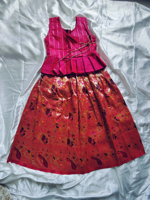 Ghagra Choli in Paithani