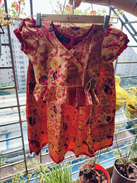 Ghagra Choli in Paithani