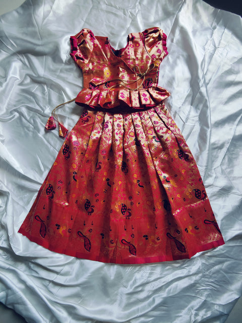 Ghagra Choli in Paithani