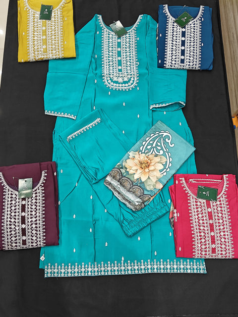 Kurta/Pant/Dupatta- 3 piece suit
