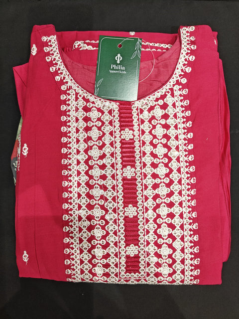 Kurta/Pant/Dupatta- 3 piece suit