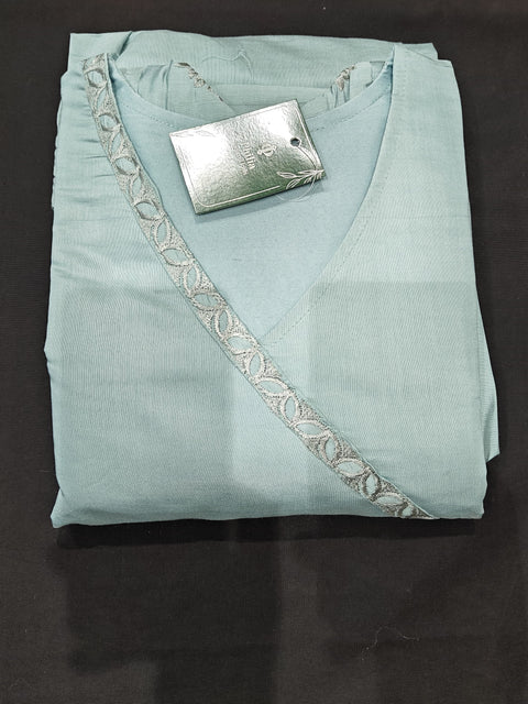 Anarkali Kurta / Pant / Dupatta - 3 Piece Suit