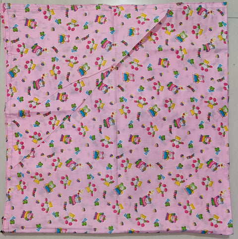 Swaddle with hood in poplin cotton