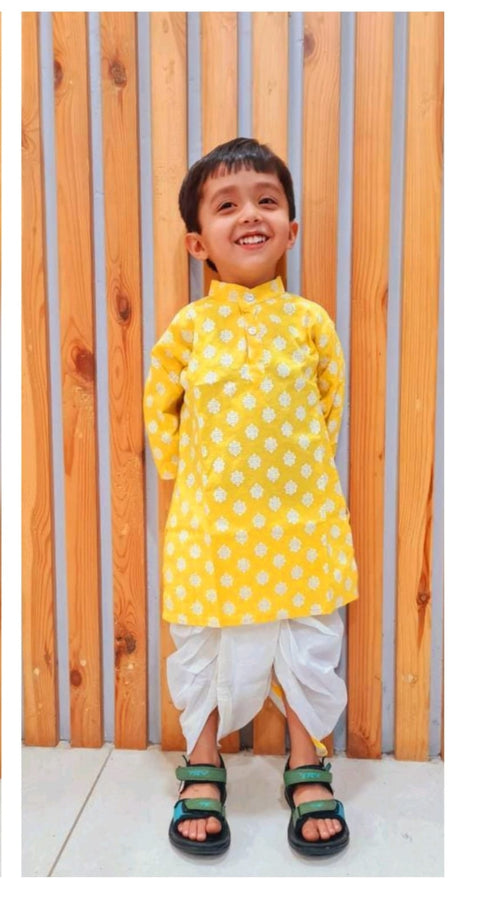 Traditional Dhoti Kurta for boys