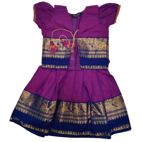 Cotton frock with Jacket