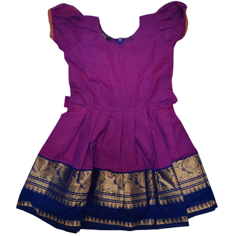 Cotton frock with Jacket