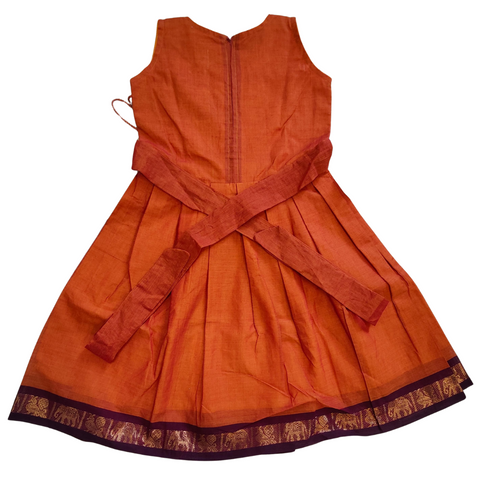 Sungudi Cotton Frock