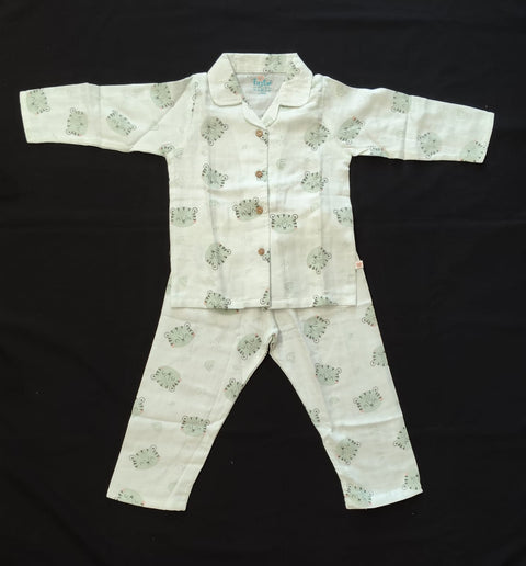 Night Suit in Muslin