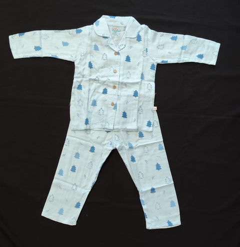 Night Suit in Muslin