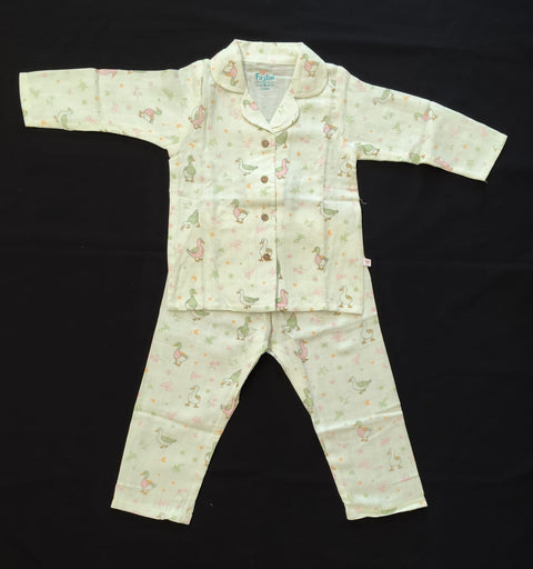 Night Suit in Muslin