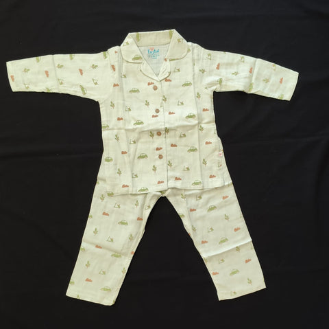 Night Suit in Muslin