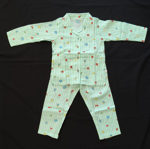 Night Suit in Muslin