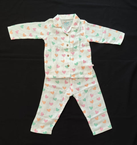 Night Suit in Muslin