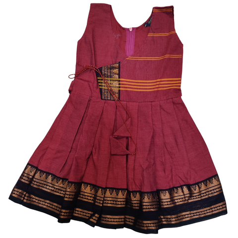 Sungudi Cotton Frock