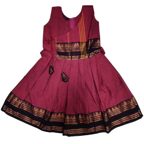 Sungudi Cotton Frock